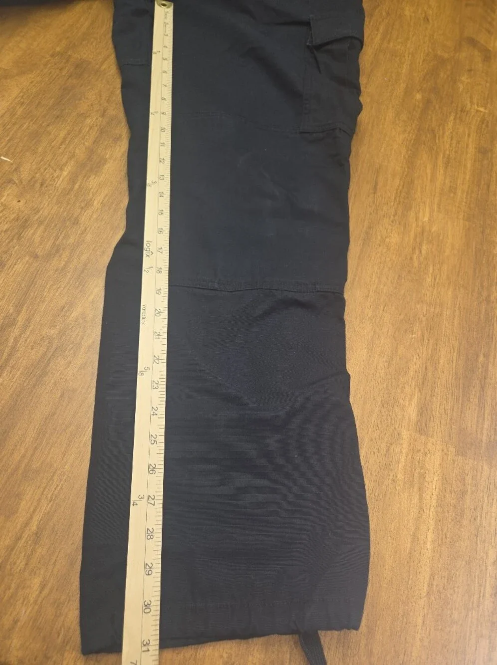 5.11 Tactical Dark Navy Blue Cargo Pants Utility Pockets Drawstring Ankle Sz 18